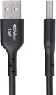 Kabel USB StarTech USB-A - USB-C 3 m Czarny (USB2AC3MNC)