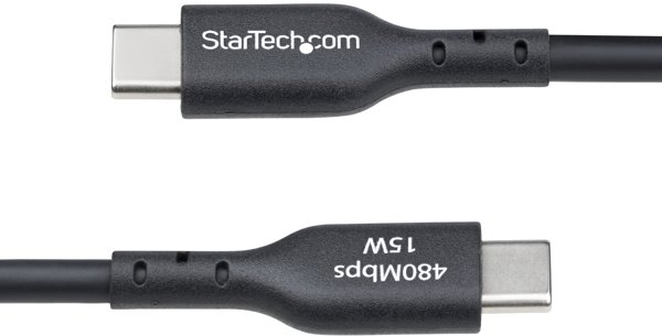 Kabel USB StarTech USB-A - USB-C 3 m Czarny (USB2AC3MNC)