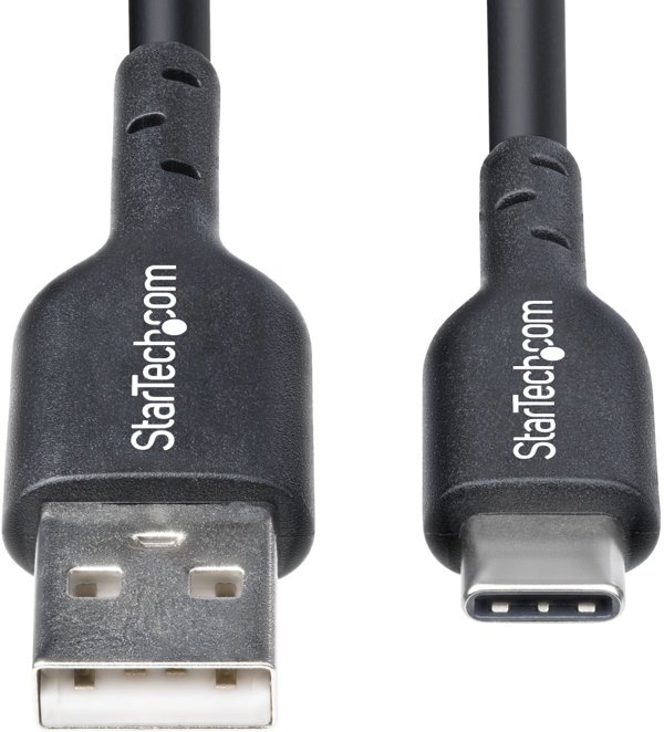 Kabel USB StarTech USB-A - USB-C 3 m Czarny (USB2AC3MNC)