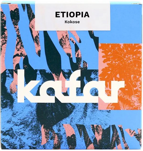 Kafar - kawa ziarnista Etiopia Kokose Natural Filter 250 g