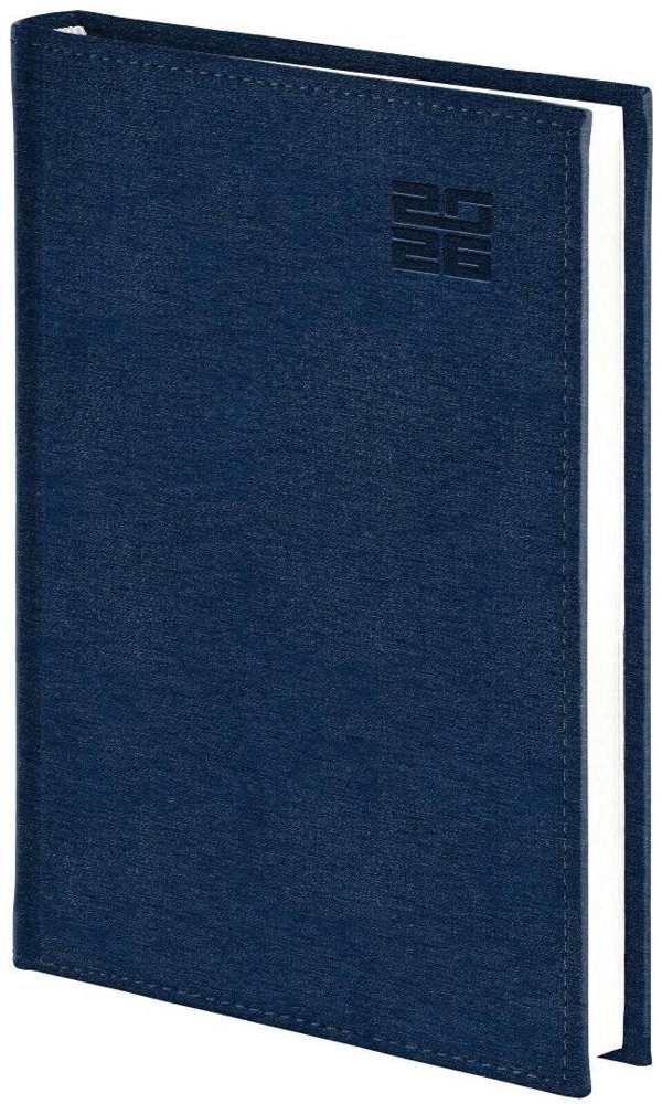 Kalendarz 2026 A5 tygod. notes Aluminium granat EDUKAMP