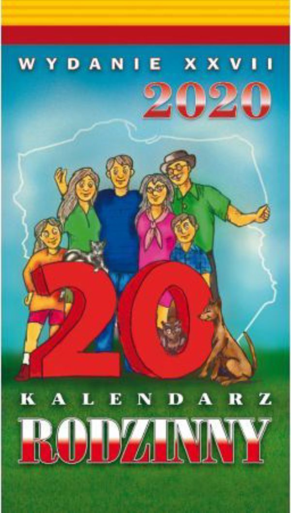 Kalendarz 2020 Rodzinny Zdzierak (246217)
