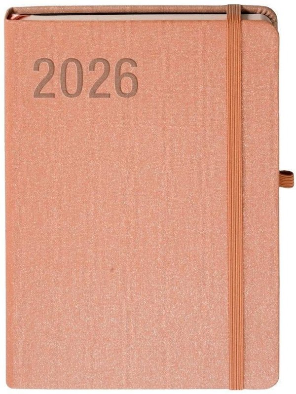 Kalendarz 2026 A5 Sakura miedziany TDW