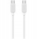 Καλώδιο USAMS KY Series US-SJ691 60W USB-C σε USB-C 1m λευκό