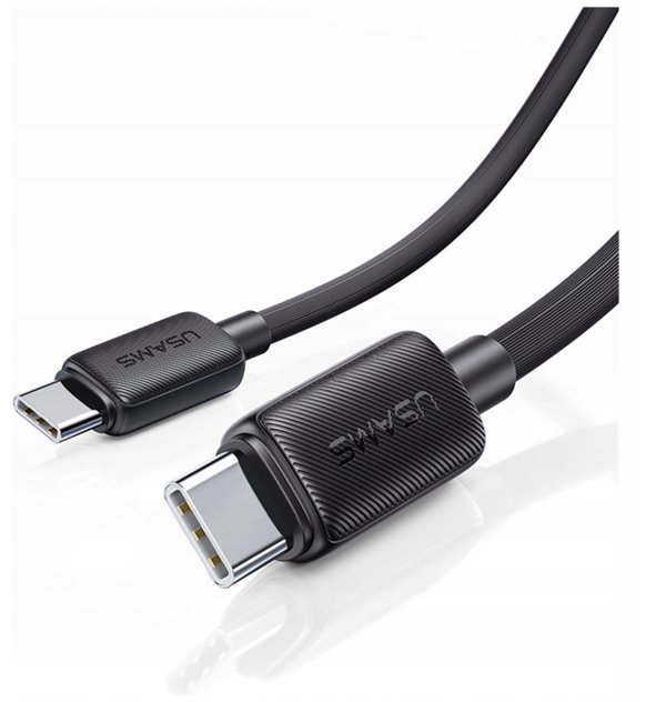 Καλώδιο USAMS KY Series US-SJ691 60W USB-C σε USB-C 1m λευκό