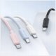 Καλώδιο USAMS KY Series US-SJ691 60W USB-C σε USB-C 1m λευκό