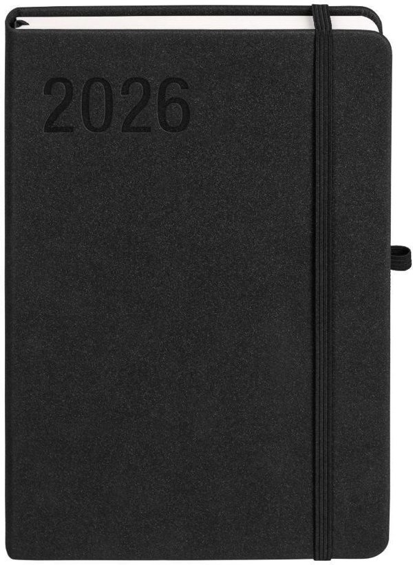 Kalendarz 2026 A5 Sakura czarny DNS