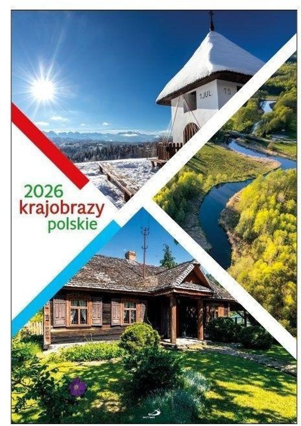 Kalendarz 2026 krajobrazy polskie