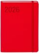 Kalendarz 2026 A5 Minimalizm czerwony TNS