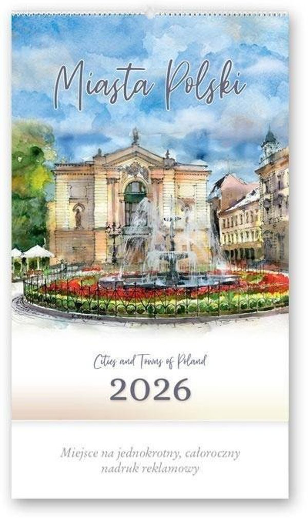 Kalendarz 2026 reklamowy Miasta Polski