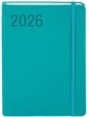 Kalendarz 2026 A5 Minimalizm turkus TNS