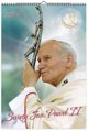 Kalendarz 2026 A3 scienny jednostronny JP II EDUKAMP