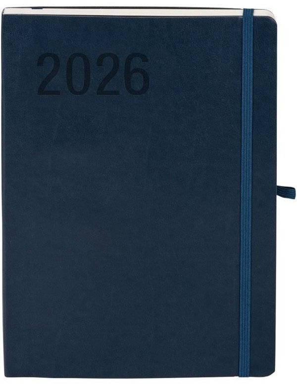 Kalendarz 2026 B5 Impresja granatowy TDW