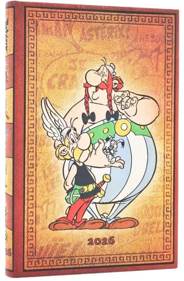 Μίνι Βιβλιαράκι Ημερολόγιο 2026 Asterix & Obelix