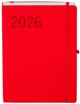 Kalendarz 2026 B5 Impresja czerwony DNS