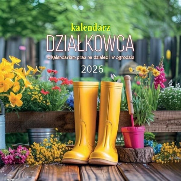 Kalendarz 2026 scienny albumowy 30x30cm Dzialkowca