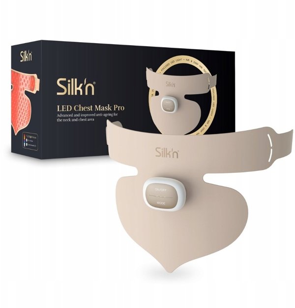 Kallos Silk’n LED Chest Mask Pro – Μάσκα Φωτοθεραπείας Στήθους για Σύσφιξη και Αντιγήρανση