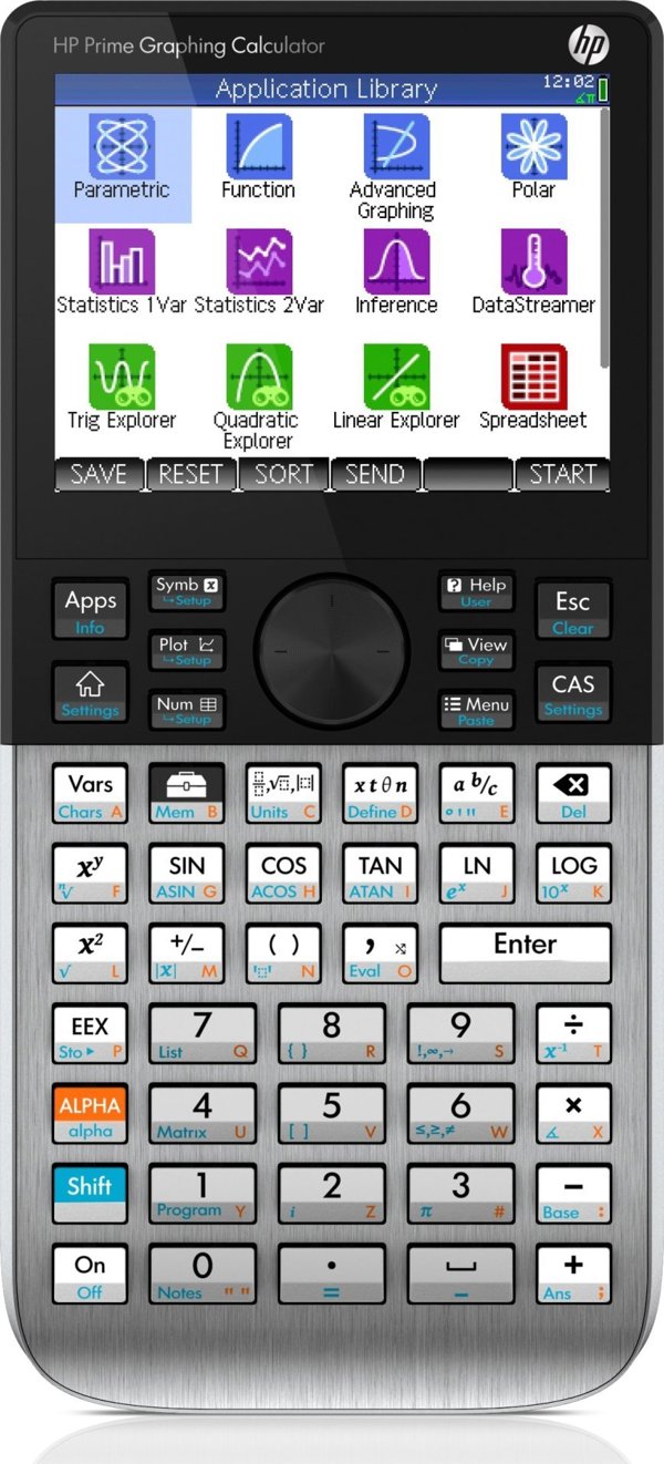 HP Prime Graphing Calculator - Γραφική Αριθμομηχανή με Έγχρωμη Οθόνη Αφής