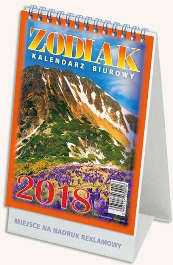 Kalendarz 2018 Biurowy Zodiak (246221)