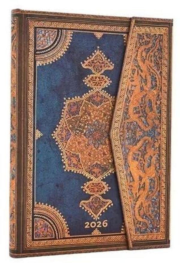 Kalendarz ksiazkowy midi 2026 Safavid Indigo