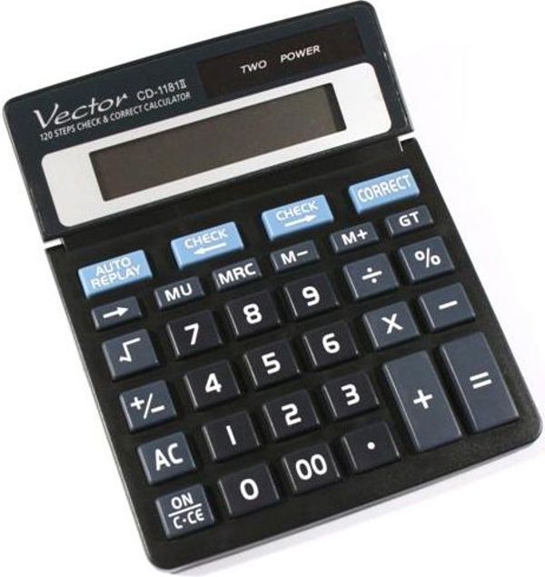 Kalkulator Vector CD-1181 II (ZI1016)