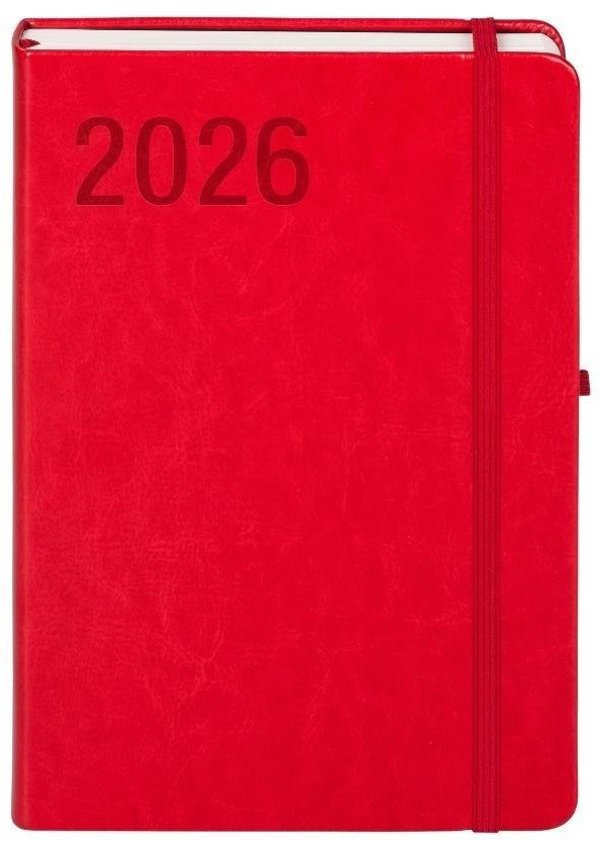 Kalendarz 2026 A5 Formalizm czerwony DNS