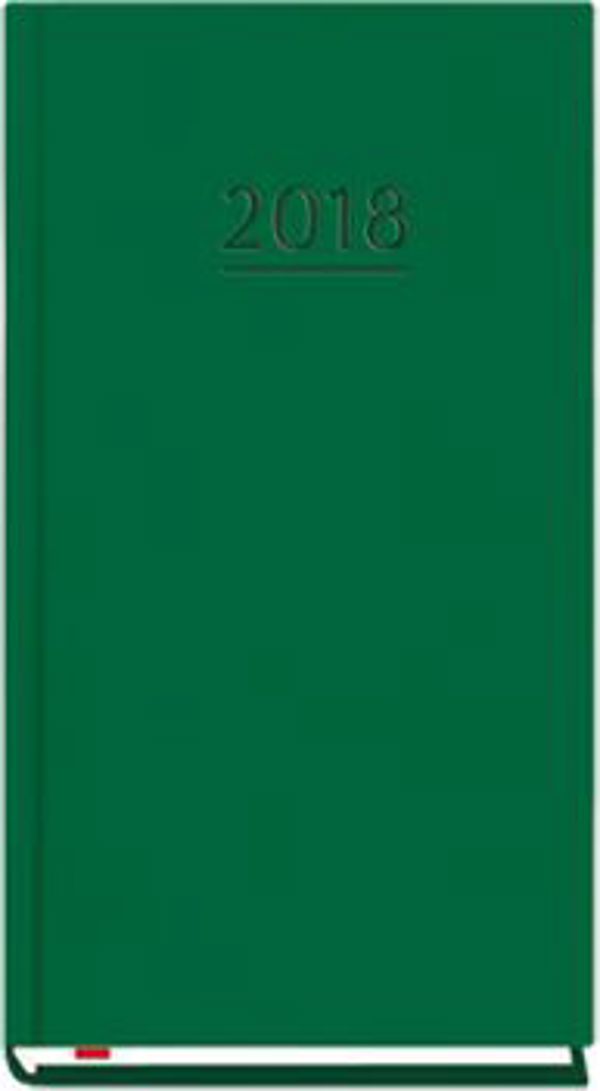 Kalendarz 90X165 βιβλιαράκι τσέπης, πράσινο (T-231V-Z2)