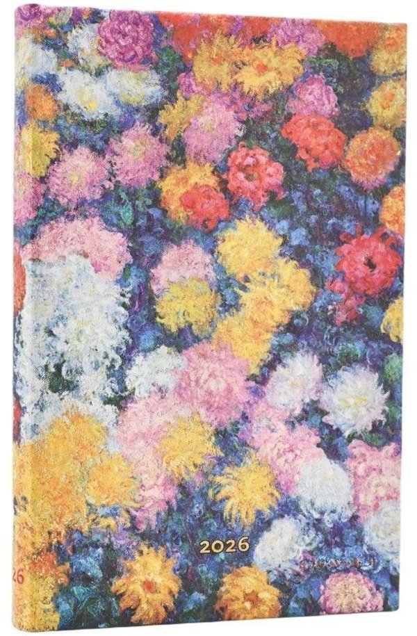Μίνι ημερολόγιο 2026 Monet's Chrysanthem