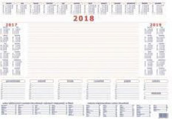 Ημερολόγιο 2018 - Biuwar B3 Μικρό