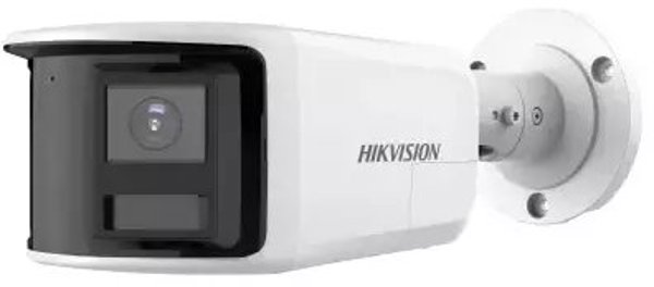 Hikvision IP Κάμερα DS-2CD2T43G2P-LISU/SL 4MP, Panoramic Bullet, Dual Lens, Night Color, με Μικρόφωνο και Ηχείο
