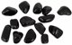 Kamienie polerowane Black Pebble IV 20-30mm do akwarium terrarium 10 kg/OPAK