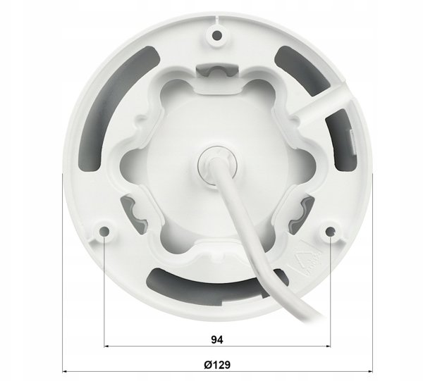 KAMERA IP IPC3634SE-ADF28K-WP-I1 OwlView Wise-ISP - 4&nbsp|Mpx 2.8&nbsp|mm UNIVIEW