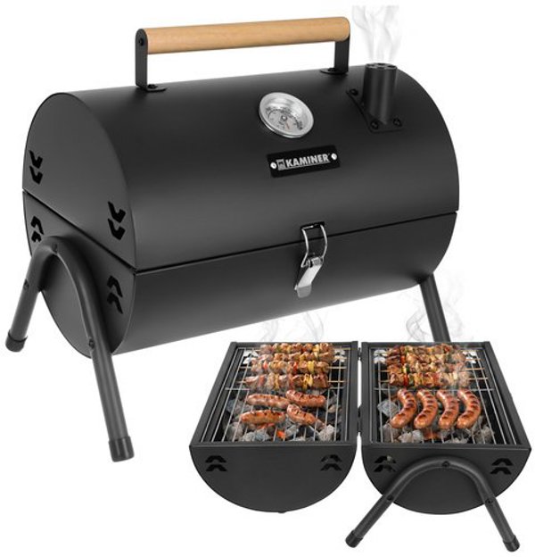 Kaminer Grill ogrodowy turystyczny 38x30x40cm Kaminer