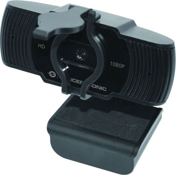 Conceptronic AMDIS04B Web Camera 1080P Full HD με Μικρόφωνο 30fps