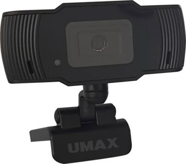 Umax Webcam W5 5MP με Αυτόματη Εστίαση και Μικρόφωνο, USB Web Camera, Μαύρο