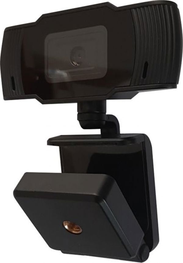 Umax Webcam W5 5MP με Αυτόματη Εστίαση και Μικρόφωνο, USB Web Camera, Μαύρο