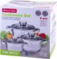 Σετ Κατσαρόλες Kamille KM-4915 6 Τεμαχίων από Ανοξείδωτο Ατσάλι