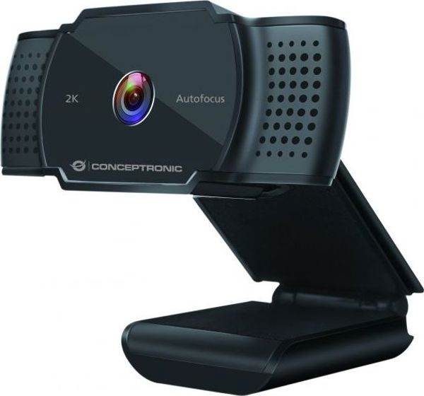 Conceptronic AMDIS02B Web Camera Με Αυτόματη Εστίαση, Full HD, 30fps