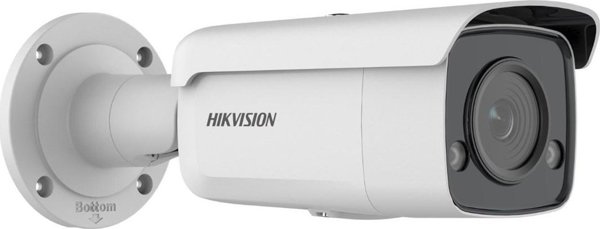 Hikvision DS-2CD2T27G2-L 2MP IP Κάμερα Ασφαλείας Bullet, 2.8mm, Αδιάβροχη IP67, Λευκή