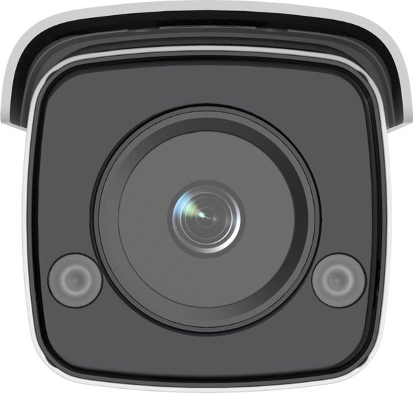 Hikvision DS-2CD2T27G2-L 2MP IP Κάμερα Ασφαλείας Bullet, 2.8mm, Αδιάβροχη IP67, Λευκή