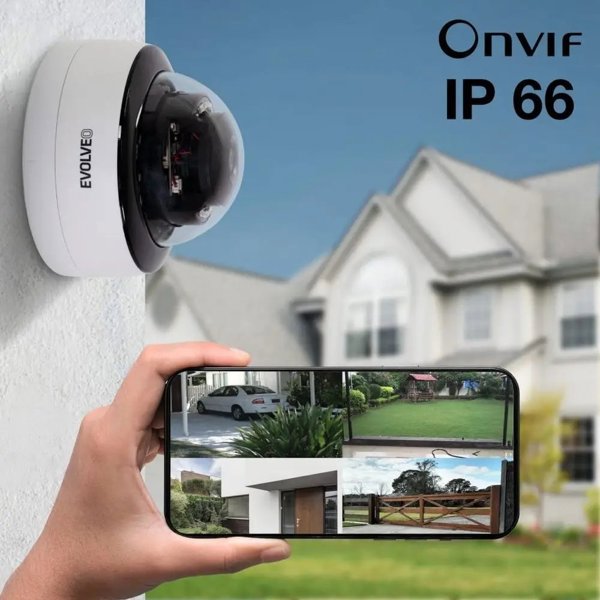 Kamera IP Evolveo EVOLVEO kamera Detective POE8 SMART, antivandal, POE/ IP