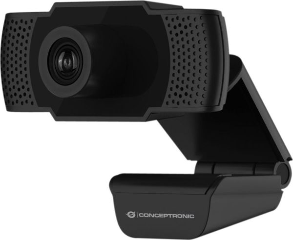 Conceptronic AMDIS01B Web Camera Full HD 1080P 30fps με Μικρόφωνο