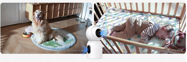 Κάμερα Imilab C30 Dual εσωτερική λευκή