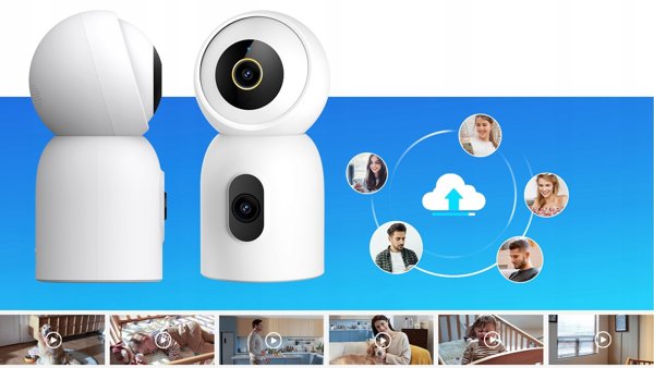 Κάμερα Imilab C30 Dual εσωτερική λευκή