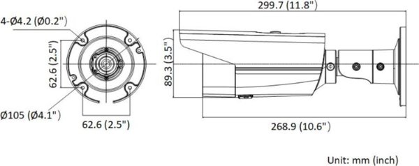 Kamera IP Hikvision KAMERA IP HIKVISION DS-2CD2T83G2-2LI(2.8mm)