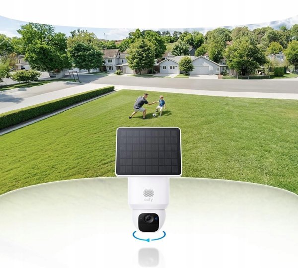 Eufy SoloCam E30 Ασύρματη Κάμερα Ασφαλείας - Σετ 2 Τεμαχίων, Full HD, IP67, Με Ηλιακή Φόρτιση