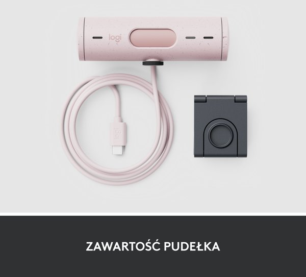 Κάμερα Διαδικτύου Logitech Brio 500 Rose (960-001421)