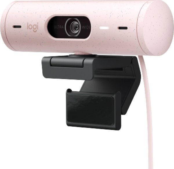 Κάμερα Διαδικτύου Logitech Brio 500 Rose (960-001421)
