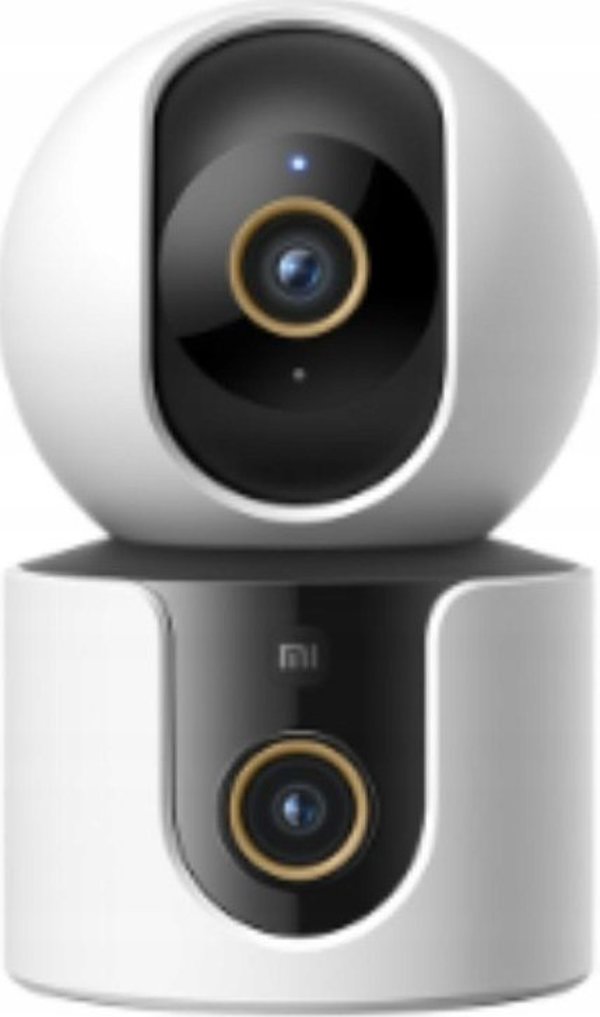 Xiaomi C500 Dual Έξυπνη Κάμερα Ασφαλείας 4MP PTZ, F1.6, H.265, Υποδοχή MicroSD έως 256GB, Λευκό