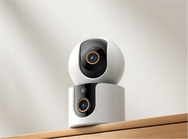 Xiaomi C500 Dual Έξυπνη Κάμερα Ασφαλείας 4MP PTZ, F1.6, H.265, Υποδοχή MicroSD έως 256GB, Λευκό